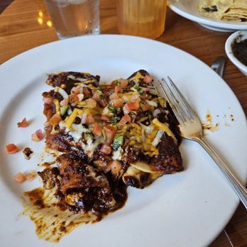 The Original Blue Adobe Grille - Chicken enchiladas - Mexican Near Me - Mesa, Arizona