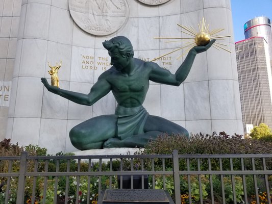 The Spirit of Detroit by null