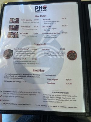 Menu photo 5 Pho San Jose Tully San Jose, CA Menu photo 5 Pho San Jose Tully San Jose, CA