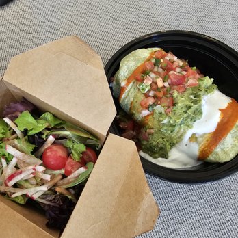 Candle - (takeout) The Breakfast Burrito comes with salad. - Vegan Near Me - New York, New York