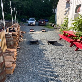 Blaze Brewing - Corn hole!! - American Near Me - Blue Hill, Maine