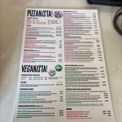 Menu photo 4 Pizzanista! San Marino San Marino, CA