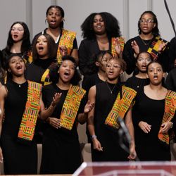 First Mount Zion Baptist Church - Bowie State and American University Gospel Choirs Visit Historic First Mount Zion Baptist Church