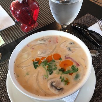 Aroma Thai - Hmmm tom kha soup $9.95 large size - Thai Near Me - Imperial Beach, California Aroma Thai - Hmmm tom kha soup $9.95 large size - Thai Near Me - Imperial Beach, California