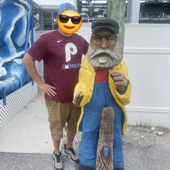 Captn Jack's Bar and Grill - pic with Ahab outside - American Near Me - Tarpon Springs, Florida Captn Jack's Bar and Grill - pic with Ahab outside - American Near Me - Tarpon Springs, Florida