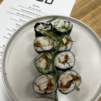 Ogo - lechon maki roll - Asian Fusion Near Me - Wailuku, Hawaii Ogo - lechon maki roll - Asian Fusion Near Me - Wailuku, Hawaii