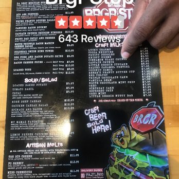 Brgr Stop - Menu! - Burgers Near Me - Coconut Creek, Florida Brgr Stop - Menu! - Burgers Near Me - Coconut Creek, Florida