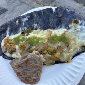 Alejandra’s Quesadilla - Squash Blossom Quesadilla ($8) - Food Stands Near Me - Los Angeles, California