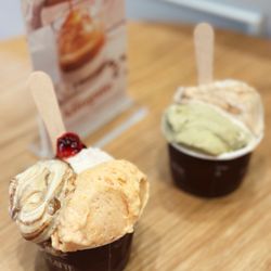 Bacio Di Latte - Pesca, crema Torino, sweet amarena