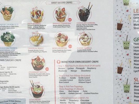 Menu photo 7 The Crepe Escape Catonsville, MD