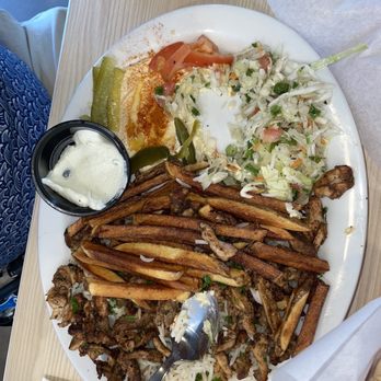 Mezza Mediterranean Grill - Chicken Shawarma plate - Mediterranean Near Me - Parker, Colorado Mezza Mediterranean Grill - Chicken Shawarma plate - Mediterranean Near Me - Parker, Colorado
