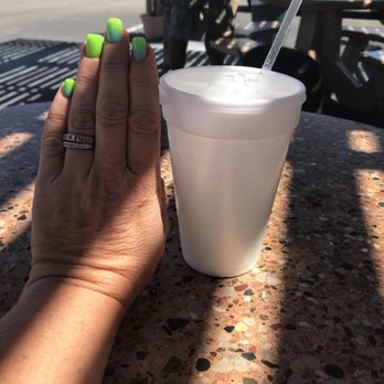 Crazy Coyote Tacos - Tiny cup for ice tea & wanted 75.$cent fora refill - Tacos Near Me - Banning, California Crazy Coyote Tacos - Tiny cup for ice tea & wanted 75.$cent fora refill - Tacos Near Me - Banning, California