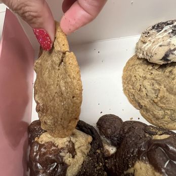 Crumbl - Roseville - Paper thin and hard chocolate chip cookie - Bakeries Near Me - Roseville, California