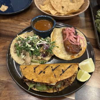 Teocalli Cocina - Tacos: de birria Tijuana style, pork belly, pollo - Mexican Near Me - Longmont, Colorado Teocalli Cocina - Tacos: de birria Tijuana style, pork belly, pollo - Mexican Near Me - Longmont, Colorado