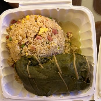 Kuhio Grille - Fried rice and laulau - Hawaiian Near Me - Hilo, Hawaii