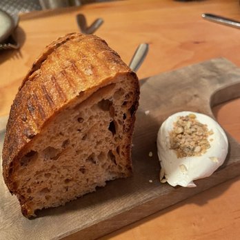 The Progress - Bread with cider vinegar butter - New American Near Me - San Francisco, California The Progress - Bread with cider vinegar butter - New American Near Me - San Francisco, California