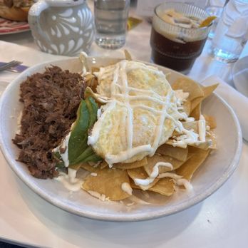 Cafecito - Chilaquiles verdes. Sauce on the side - Mexican Near Me - Fort Worth, Texas Cafecito - Chilaquiles verdes. Sauce on the side - Mexican Near Me - Fort Worth, Texas