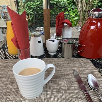The Inn on First - Coffee on the patio - Bed & Breakfast Near Me - Napa, California The Inn on First - Coffee on the patio - Bed & Breakfast Near Me - Napa, California