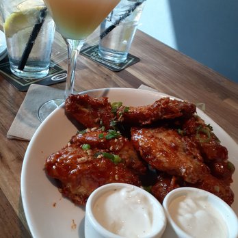 Yard House - Korean wings & Malibu Peach Cocktails - New American Near Me - Orlando, Florida Yard House - Korean wings & Malibu Peach Cocktails - New American Near Me - Orlando, Florida