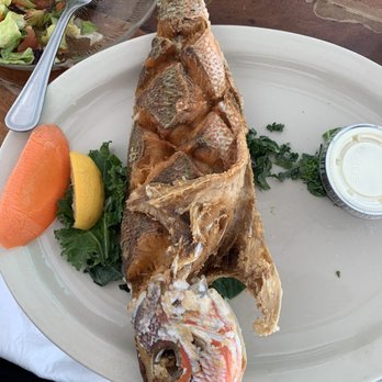 Lazy Days Restaurant - Fried snapper was good - Seafood Near Me - Islamorada, Florida