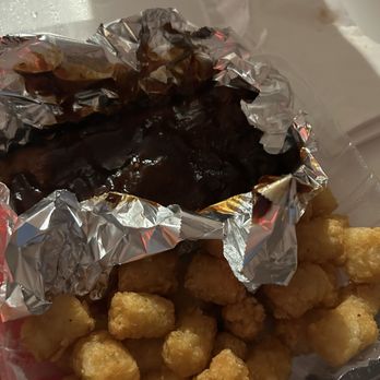Fireside Restaurant - Half Slab Ribs with Tater Tots - Bars Near Me - Chicago, Illinois