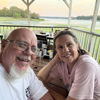 Boathouse Bar & Grill - My wife and I on vacation - Seafood Near Me - Athens, Texas