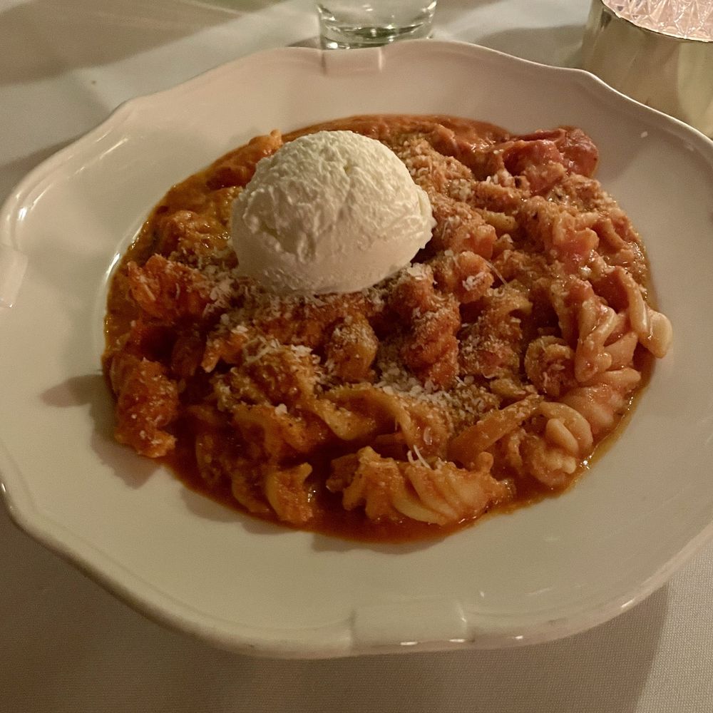 Fusilli alla Vodka + Homemade Ricotta