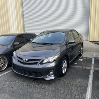 Artdeshine Studios - Partner replaced bumper & did repairs. The ArtDeShine team tinted, cleaned, coated and made my trusty Corolla look like new! - Auto Detailing Near Me - Concord, California
