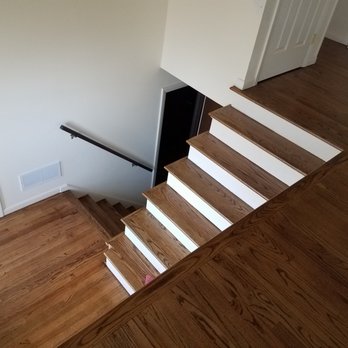 Sousa's Fine Floors - a staircase leading to the second floor - Flooring Near Me - Sturbridge, Massachusetts