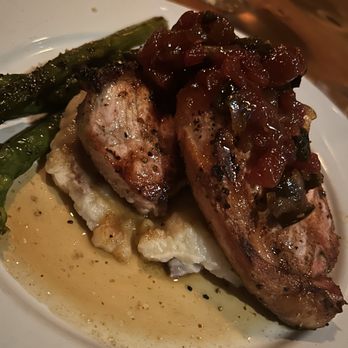 Roaring Fork - The driest pork chop I've ever had and did not match the menu description. - American Near Me - Scottsdale, Arizona Roaring Fork - The driest pork chop I've ever had and did not match the menu description. - American Near Me - Scottsdale, Arizona