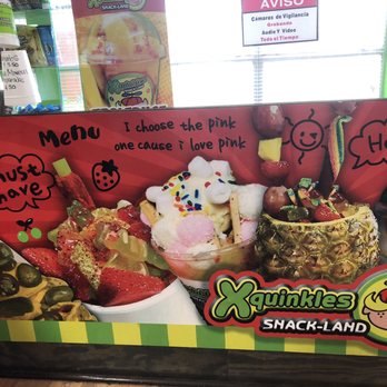 Xquinkles Snack Land - Love our local raspa / snack land !! Lots of munchies to choose from ! - Street Vendors Near Me - Mission, Texas Xquinkles Snack Land - Love our local raspa / snack land !! Lots of munchies to choose from ! - Street Vendors Near Me - Mission, Texas