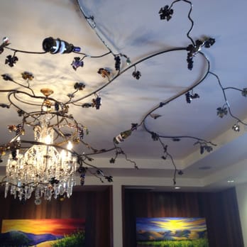 Concannon Vineyard - One I the more unique lighting pieces we have encountered. - Wine Tasting Room Near Me - Livermore, California