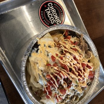 Chronic Tacos - Carnitas nachos. Good crispy chips, served warm and well salted. - Mexican Near Me - Alpharetta, Georgia Chronic Tacos - Carnitas nachos. Good crispy chips, served warm and well salted. - Mexican Near Me - Alpharetta, Georgia