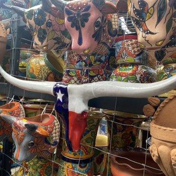 Rossys Pottery - Talavera Longhorn - Home Decor Near Me - New Braunfels, Texas Rossys Pottery - Talavera Longhorn - Home Decor Near Me - New Braunfels, Texas