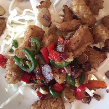 SY THAI CAFE - it's not "calamari" it's pepper squid - Thai Near Me - Birmingham, Michigan SY THAI CAFE - it's not "calamari" it's pepper squid - Thai Near Me - Birmingham, Michigan