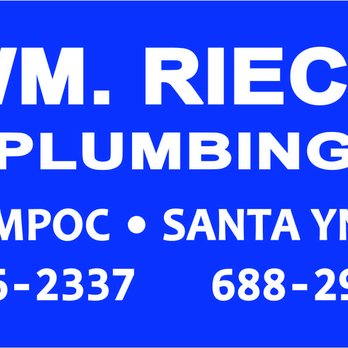 Wm Rieck Plumbing - We are local to Lompoc, CA and serve all of Santa Barbara County, please call us to schedule 805-736-2337 - Plumbing Near Me - Lompoc, California Wm Rieck Plumbing - We are local to Lompoc, CA and serve all of Santa Barbara County, please call us to schedule 805-736-2337 - Plumbing Near Me - Lompoc, California
