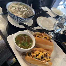 Combination pho, pho sandwich Combination pho, pho sandwich