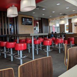McDonald's - Part of the seating area. July 2019