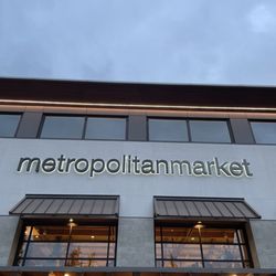 Metropolitan Market - Outside signage