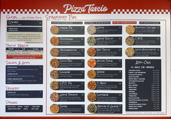 Menu photo 3 Pizza Tascio Olathe, KS