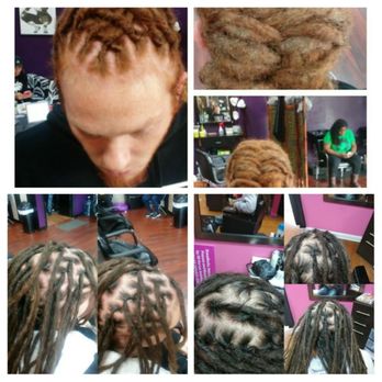 Latch Hook Of Fine Straight Hair Locs Yelp