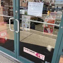 Sally Beauty - Came to Sally's today and the doors were locked with this sign up. I waited for 15 mins and still no one came to unlock the doors