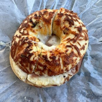 NY Bagel & Deli - Jalapeño bagel Jersey Taylor Ham/pork Roll - Breakfast & Brunch Near Me - Orlando, Florida NY Bagel & Deli - Jalapeño bagel Jersey Taylor Ham/pork Roll - Breakfast & Brunch Near Me - Orlando, Florida