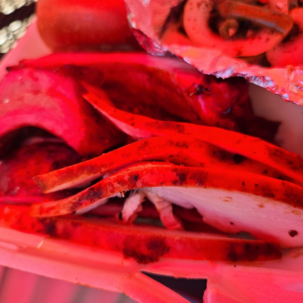 Hog Wild Bar-B-Que - Sorry for the red. I was sitting under umbrella outside on their patio..3 item combo. 20.00..ribs...chicken..green beans and mac n cheese - Barbeque Near Me - Placerville, California Hog Wild Bar-B-Que - Sorry for the red. I was sitting under umbrella outside on their patio..3 item combo. 20.00..ribs...chicken..green beans and mac n cheese - Barbeque Near Me - Placerville, California