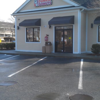 Dunkin' - Store entrance. - Donuts Near Me - Falmouth, Massachusetts Dunkin' - Store entrance. - Donuts Near Me - Falmouth, Massachusetts