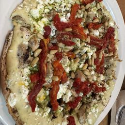 Chicken Pesto Pitza