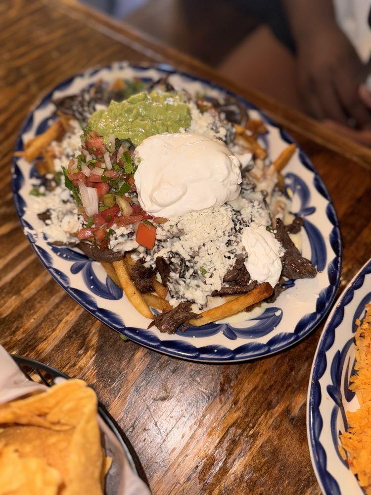 Food from Delia’s Mexican Grill