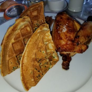 Bouchon - Chicken and Waffles for Brunch were delicious. Also had the lamb. - French Near Me - Yountville, California Bouchon - Chicken and Waffles for Brunch were delicious. Also had the lamb. - French Near Me - Yountville, California