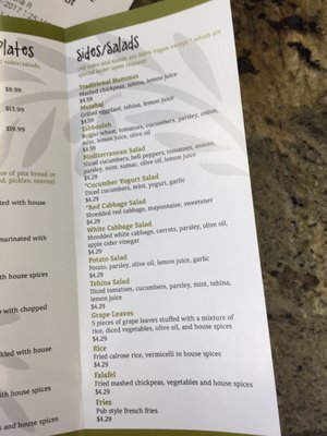 Menu photo 6 Zait Bistro Rancho Cucamonga, CA