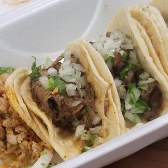 El Indio - Left to right: chicken, barbacoa, steak, chorizo - Mexican Near Me - Norcross, Georgia El Indio - Left to right: chicken, barbacoa, steak, chorizo - Mexican Near Me - Norcross, Georgia